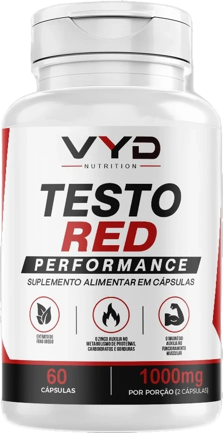 1 pote de Testo Red